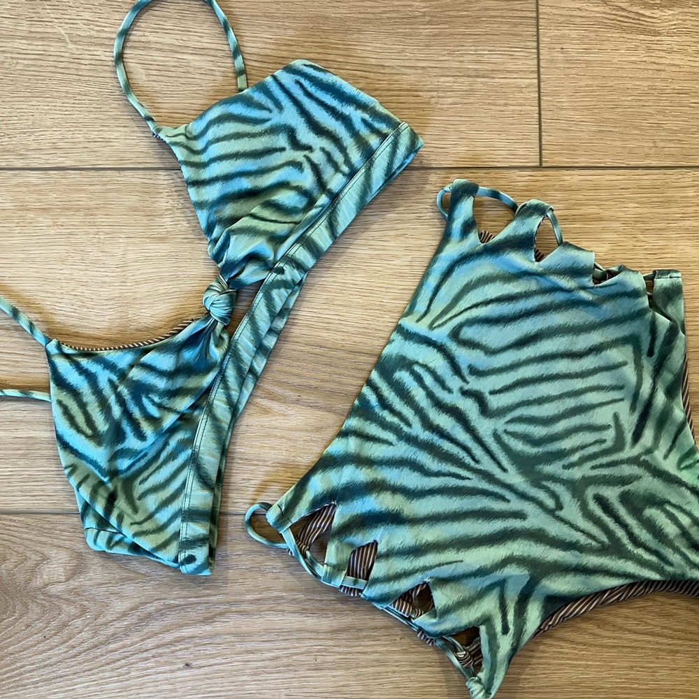 Acacia Swimwear - Bikini set in Savanna print